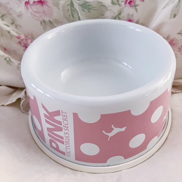 VS PINK Victoria’s Secret DOG BOWL RARE Collector Item - Picture 9 of 10